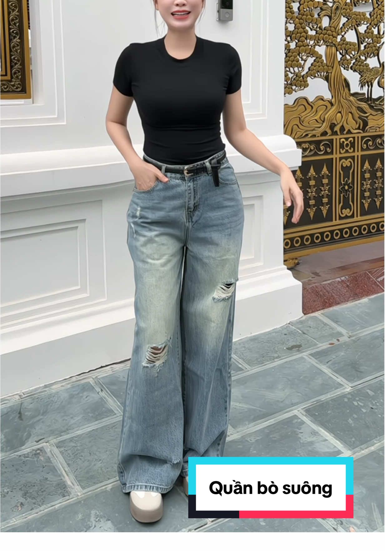 Quần bò suông#phượng_phơi_phới #phượng_phơi_phới1982 #review #thời_trang_nữ #quần_bò_suông 