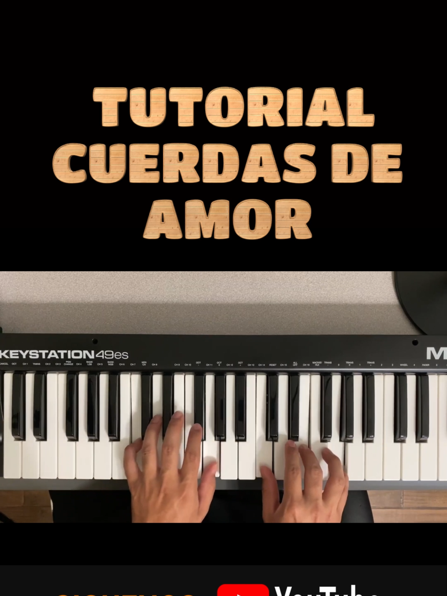 TUTORIAL CUERDAS DE AMOR - JULIO MELGAR 🙌🏻✨🎼🎹 SÍGUENOS TAMBIEN EN YOUTUBE 👇👇👇👇 https://www.youtube.com/@clasesdepianofacil3449 Instagram 👇⬇️ https://www.instagram.com/clases_de_piano_facil_?igsh=MXduYXo5NmFkcTg4Nw%3D%3D&utm_source=qr Tiktok 👇⬇️  https://www.tiktok.com/@clases.de.piano.f?_t=ZP-8wLjvb7YCQZ&_r=1 ‎Sigue el canal de Clases de Piano Fácil 🎹🇺🇸🏅  en WhatsApp: https://whatsapp.com/channel/0029Vb6J2f5Fy72H6QO0HK0R Si quieres aprender con mi curso aprende piano con José Realpe mira este link 👇🏻👇🏻👇🏻 👉🏼 CURSO DE PIANO: https://go.hotmart.com/W91973883G . SI TE GUSTO LA CLASE: ✅ DALE LIKE, ME GUSTA 👍 ✅COMENTA💬 ✅DALE COMPARTIR PARA QUE PODAMOS LLEGAR A MUCHAS PERSONAS❤️ #aprendepianoconjoserealpe #aprendepiano #aprendepianoconjoserealpe #clasesdepianofacil #pianoparacristianos #piano #tutorialesdepiano #clasesdepiano #clasesdepianofacil #pianoparacristianos #tutorialdepiano #alabanzascristianas #alabanzas #adoracion #acordes #progresiones #Musica #instrumento