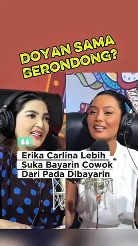 Erika Carlina Doyan Berondong?