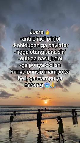 Menikmati hidup yang sebenarnya 