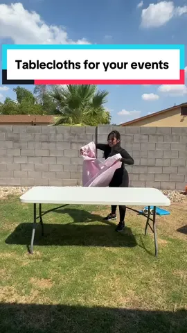 Do you need tablecloths ? #tablecloths #partyrentals#eventplanner #eventdecor#tiktokshopfinds 