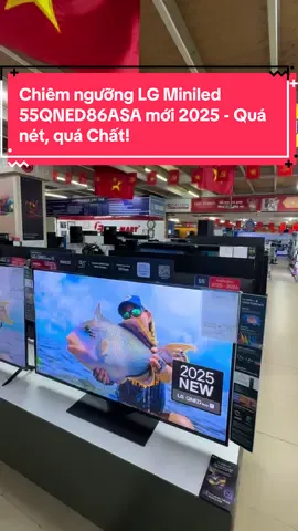 MiniLED 2025 – LG 55 inch QNED86ASA: Hình ảnh cực phẩm! #LG #ecomart #ecomartdonganh #tivilg 