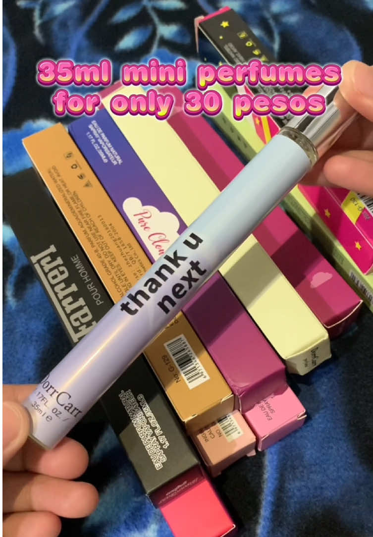35 ml mini perfumes #perfume #dorrcarrperfume #35mlperfume #miniperfume #fyp 