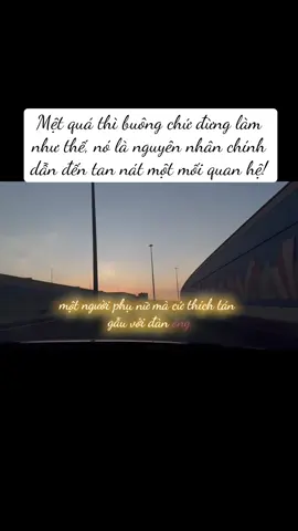 Tựa đề nói trên xuất phát từ miệng người phụ nữ có trí tuệ. Có thể họ đã trải qua hoặc chứng kiến những hình ảnh như vậy. Nếu những lời đó xuất phát từ miệng đàn ông chúng tôi thì người ta sẽ cho rằng đó là sự kiểm soát hay ích kỷ chỉ biết bản thân mình.   Nguyên nhân chính dẫn đến tan nát một mối quan hệ! Chuyện muôn thuở từ thời xa xưa! Không một thằng đàn ông nào không có ý đồ khi thích nói chuyện với một phụ nữ cả. Một người đàn ông bận bịu về công việc và gia đình thì sẽ không bao giờ dành thời gian cho mối quan hệ vô ích nếu trong đó không có ý đồ.…. #tinhyeu #ngoaitinh #traigai #giadinh #vochong 