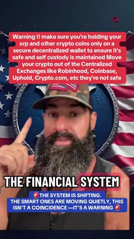 🚨THE SYSTEM IS SHIFTING. THE SMART ONES ARE MOVING QUIETLY, THIS ISN’T A COINCIDENCE —IT’S A WARNING 🚨 #trump #xrp #cryptoNews #wealth #whattowatch 