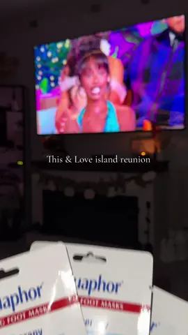 What are yall thoughts on the reunion?! & these masks made my feet SO SOFT OMG 🛒  #loveislandreunion 