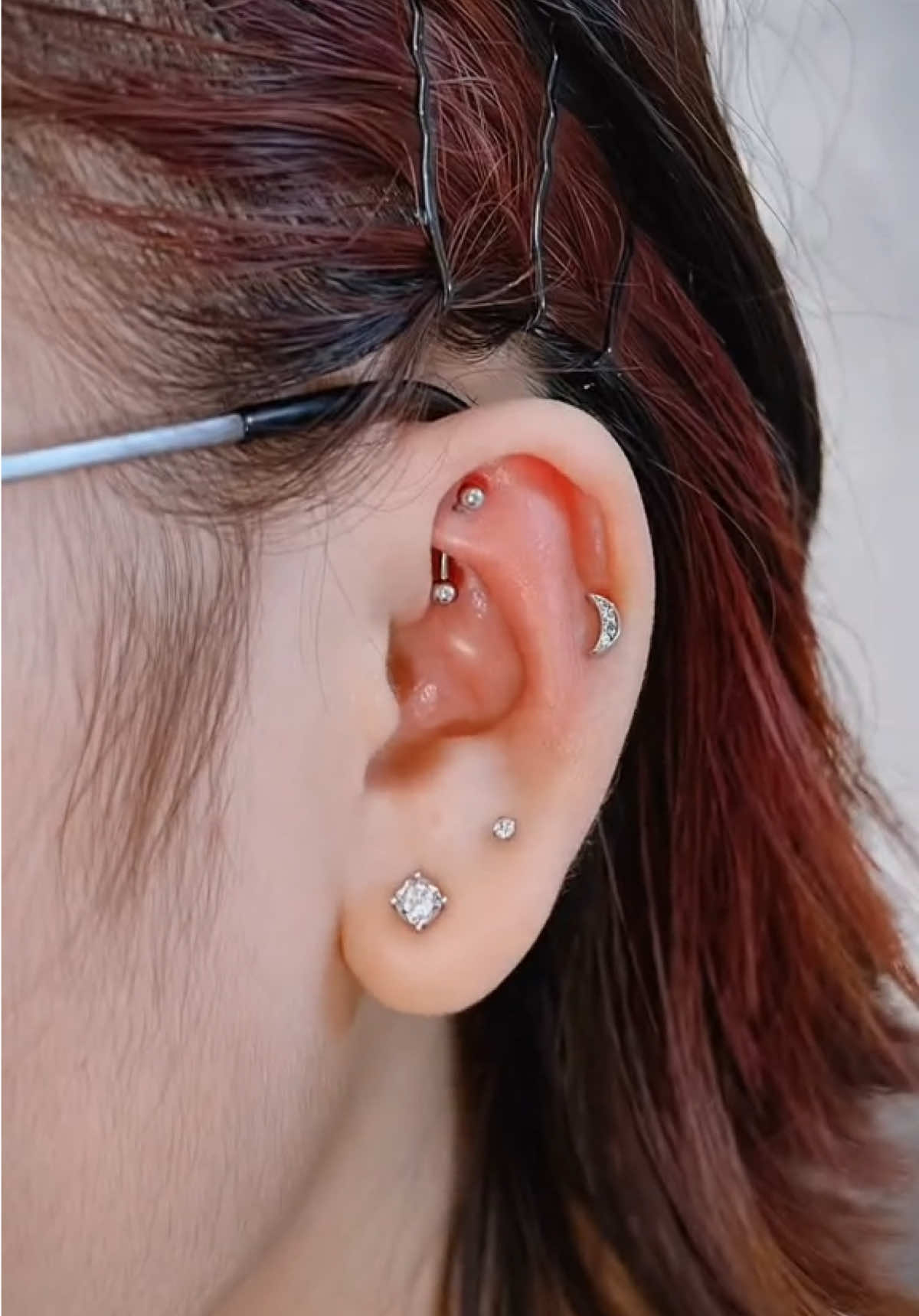 Xỏ khuyên vị trí Rook #xokhuyenbienhoa #xokhuyenhonai #piercingbienhoa #xokhuyentaibienhoa 