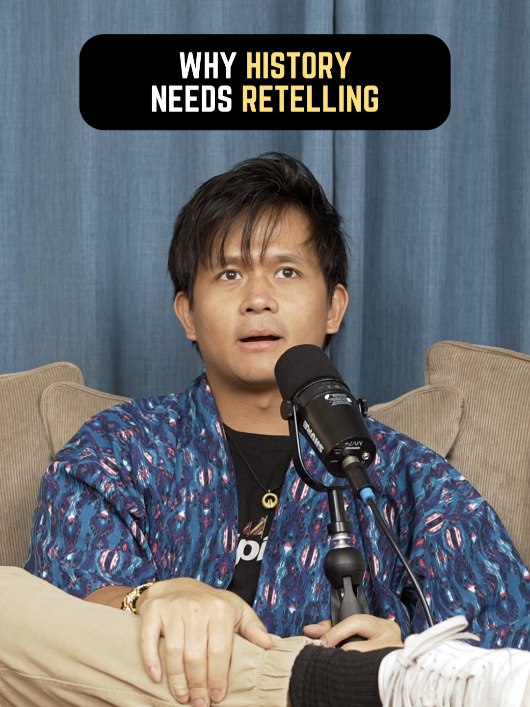 because of this, he's retelling our story 🇵🇭 discover the stories of Philippine history and how they shape who we are on our latest podcast episode (YouTube and Spotify)!