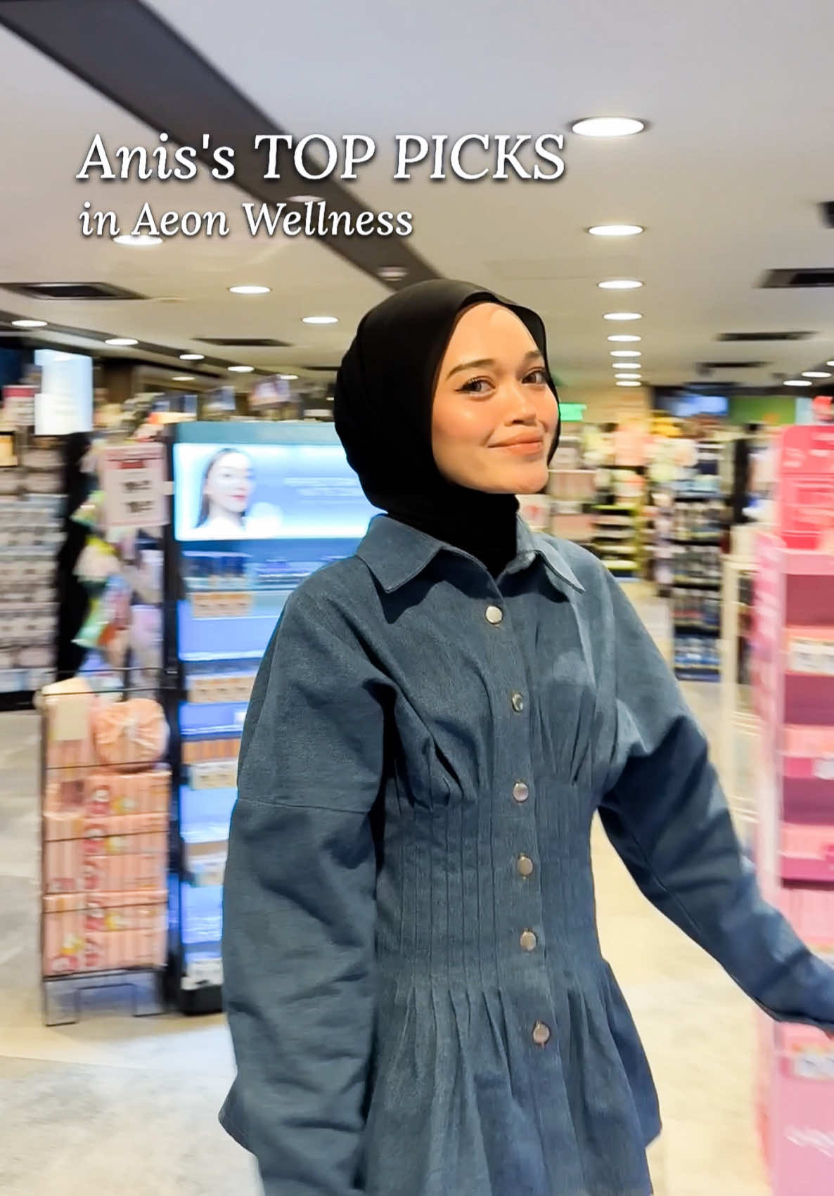 Lepasni kalau pening sangat tak tahu nak beli shade apa, pergi je #AeonWellness  #makeup #makeuptips #SkintificSkinTint 