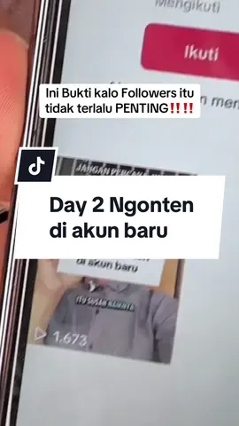Ngonten di akun baru langsung dapet viewer ribuan ini bukti kalau followers itu tidak penting. Padahal aku baru kemarin ngonten dan udah banyak juga kok yang komen jadi bener banget kata kak @Tiara jika angka followers itu ga ngaruh jika kita mau memulai. #ngontentiktok #ngonten 