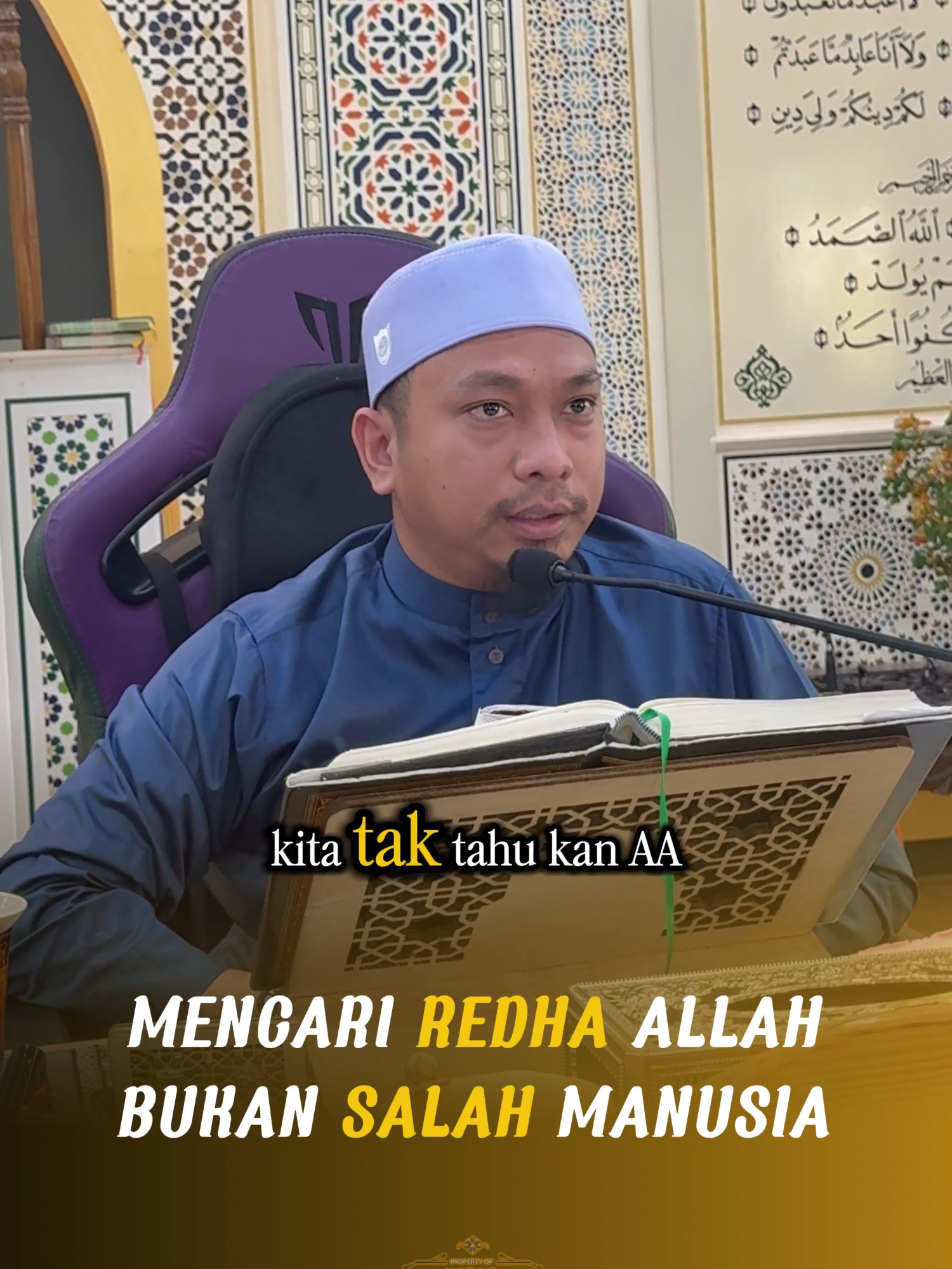 “Kalau sibuk cari salah orang, kita lupa Allah sedang tengok salah kita.” #pondoksufiyah #fypppppppp #Tarbiyahhati #Redha #pengajianonline