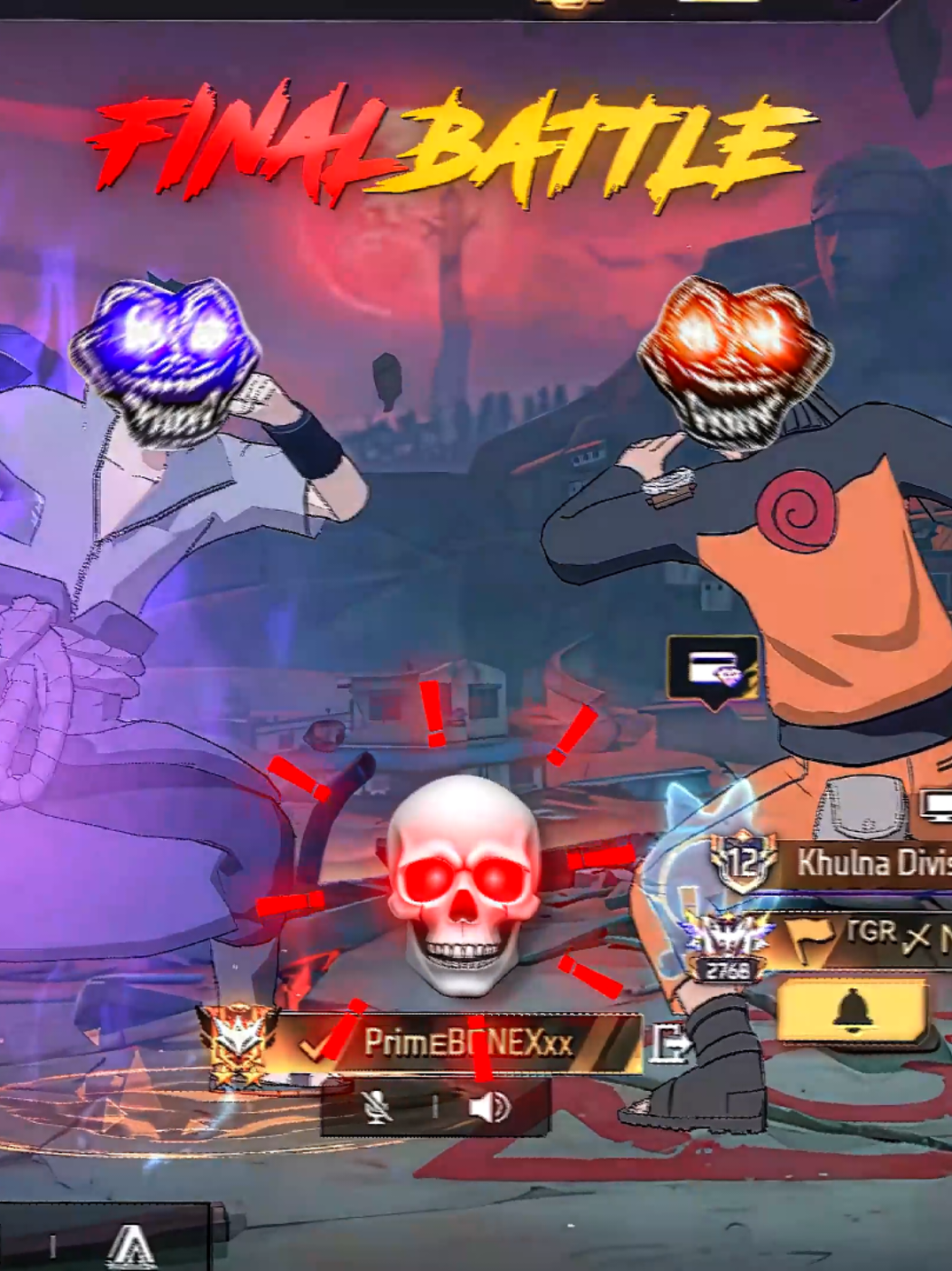 Omg 😱 FINAL BATTLE 😰💀 #bonex4ff #foryou #fyp #freefirethofficial #freefirevietnam #freefireindonesia #l #garenafreefire #freefirebrazil #gaming #viral