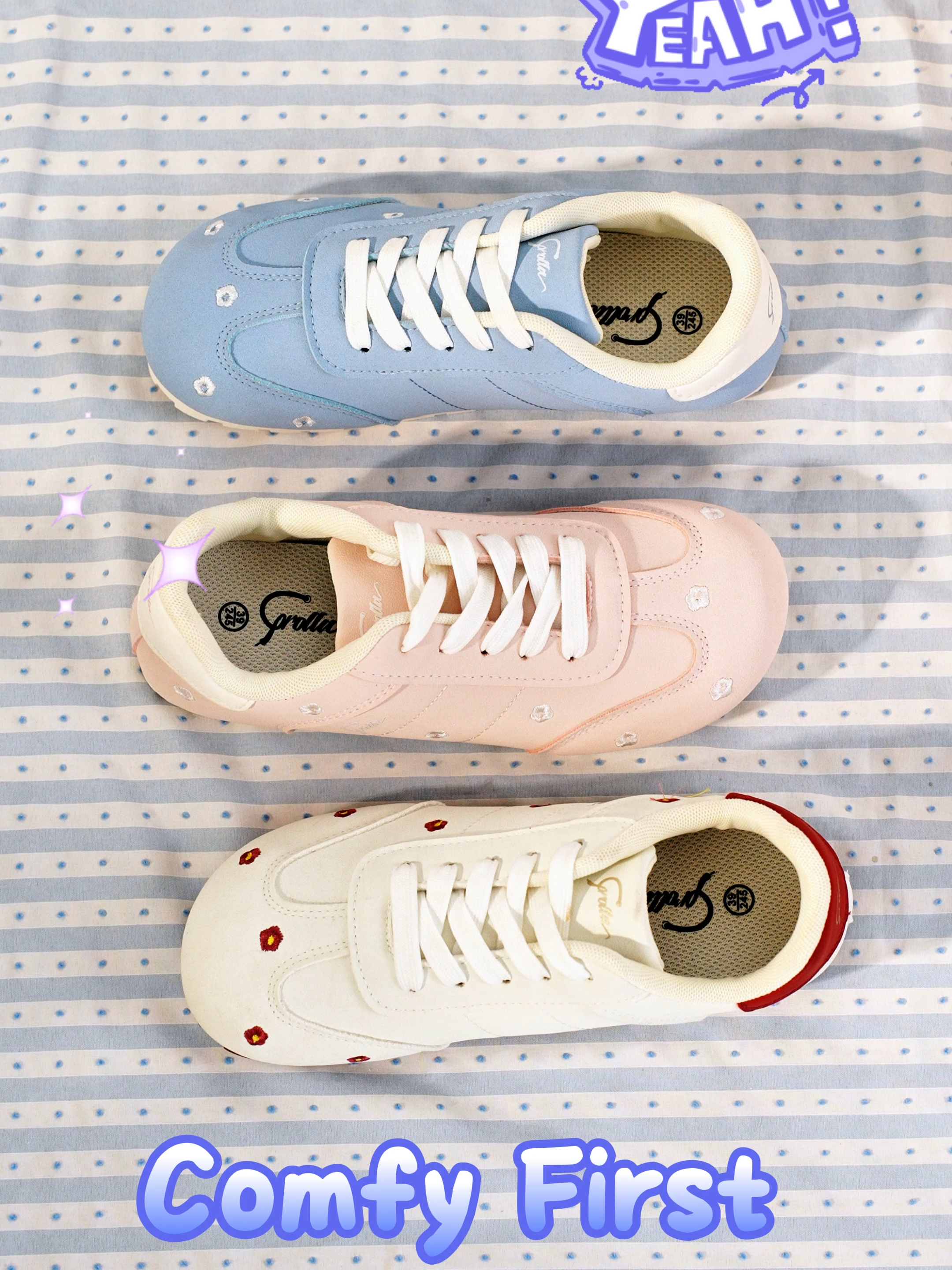 Pakai ini ke kantor atau kuliah? Bisa banget!🤩 Corolla Daisy Bloom = nyaman + stylish 💕 Siap jadi andalan harianmu ✨ #SepatuCorolla #sepatumurah #TikTokShop #sepatucowok #sepatuwanita #belilokal #sepatuvelcro #OOTD #OOTDReady #GirlsStyle #FYP #fashionwanita #sepatu #fashiontiktok #AlFashionCapCut #sepatuanak #sepatungampus #corollashoes #sepatuolahraga #sneakers #gajian #gajiansale