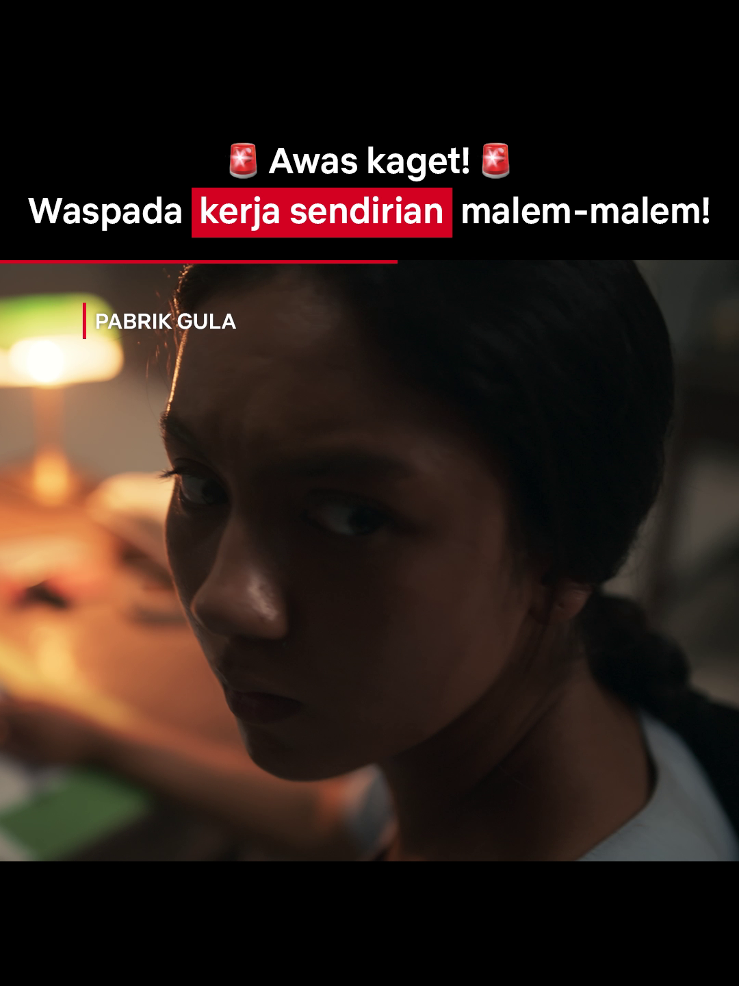 Dikata ngejar deadline masih kurang serem kali ya? 🫣 #Netflix #PabrikGula #FilmHoror #RekomendasiNetflix