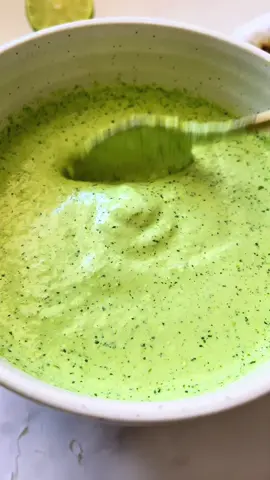 Aji Verde Inspired Spicy Green Sauce 🍃 This sauce is a flavor bomb bright, creamy, and packed with a garlicky kick. While not a traditional recipe, it captures the essence of Aji Verde with its citrusy punch and fresh herb base. It’s incredibly versatile: drizzle it over eggs, toss it with salads or pasta, or pair it with grilled steak, shrimp, chicken basically, anything that hits the grill. You’ll need: 3 jalapeños (seeded for less heat) ½ cup Kewpie or regular mayo ¼ cup Parmesan or Cotija (I used Parmesan, but add more to taste) 1 ½ cups cilantro, loosely packed 1 small lime (juice) Zest of 1 lime 4 green onion ends 2–3 garlic cloves ½ tbsp sweetener (optional) Pinch of salt #food #Foodie #sauce #cook #cooking #ajiverde