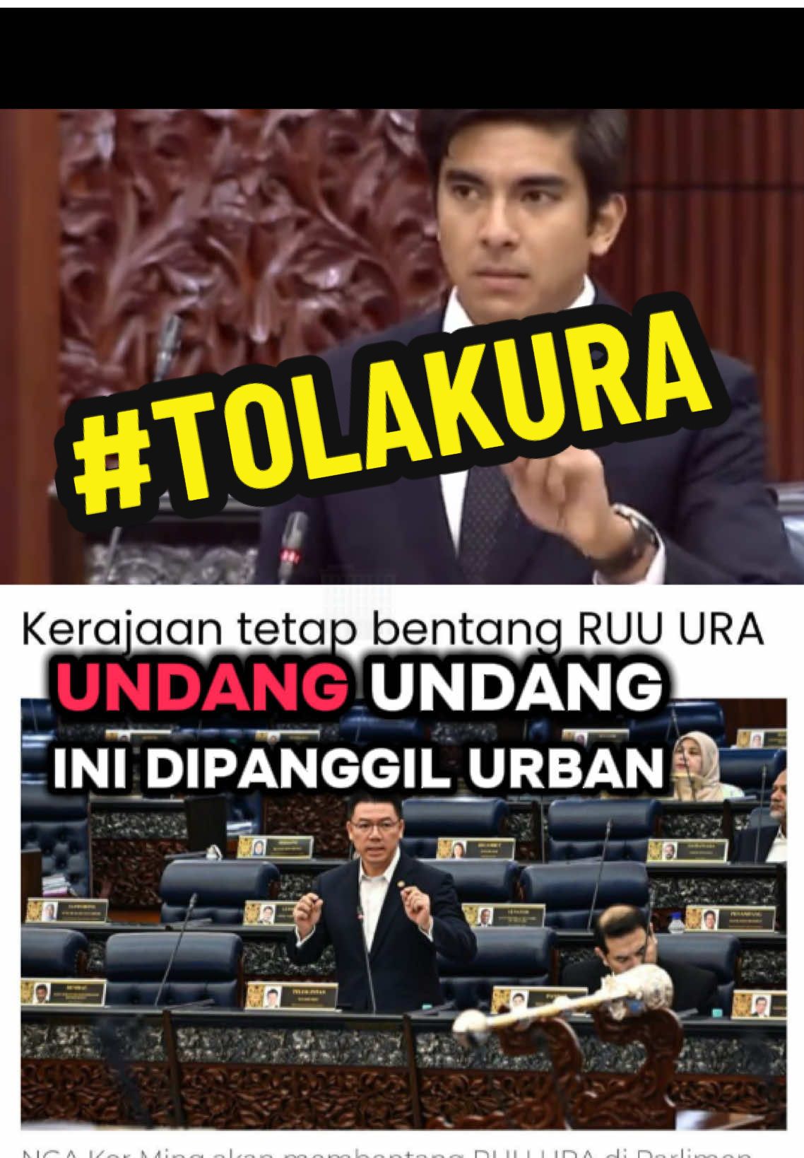 Syed saddiq Tolak Urban renewal act (ura) #syedsaddiq #syedsaddiqtolakura #muar #selamatkanmalaysia #tolakura @Syed Saddiq 