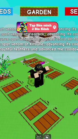 Cách Tạo Cây Bay Grow A Garden #roblox #growagarden #phroblox 