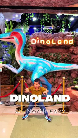 Another pasyalan na perfect for kids!!! Dinoland at SM North. Super affordable kasi 499 na for 1.5 hours with free entrance na for companion!!!  #dinoland  #dinosaurs  #playground  #kidsactivities  #smnorth 