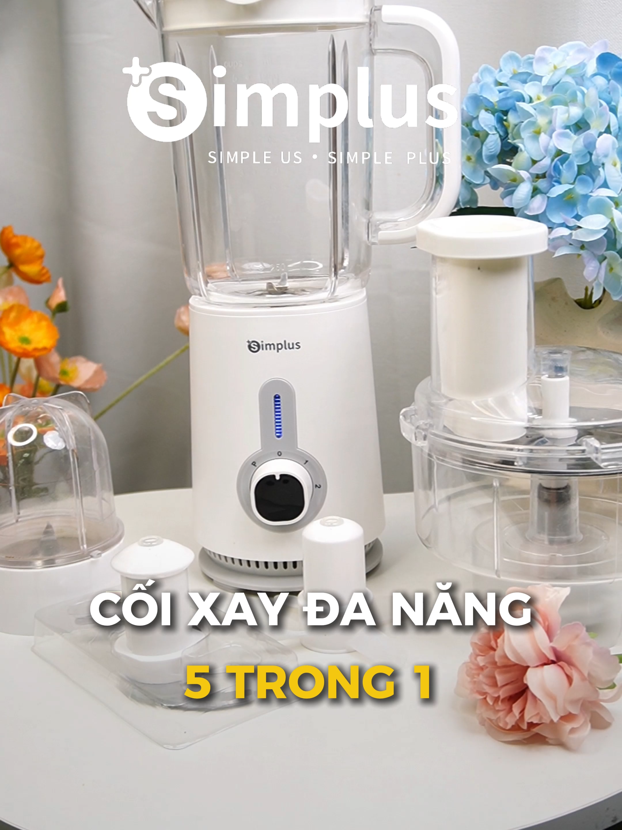 Máy xay đa năng tích hợp nhiều chức năng #simplusvn #simplusfamily #review #mayxaydanang #mayxay #mayxaysinhto