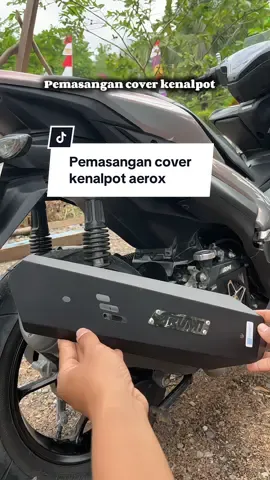 Ganti cover kenalpot aja udah ganteng bre  #coverkenalpot #coverkenalpotaerox #aerox #aeroxmodifikasi #fyp 