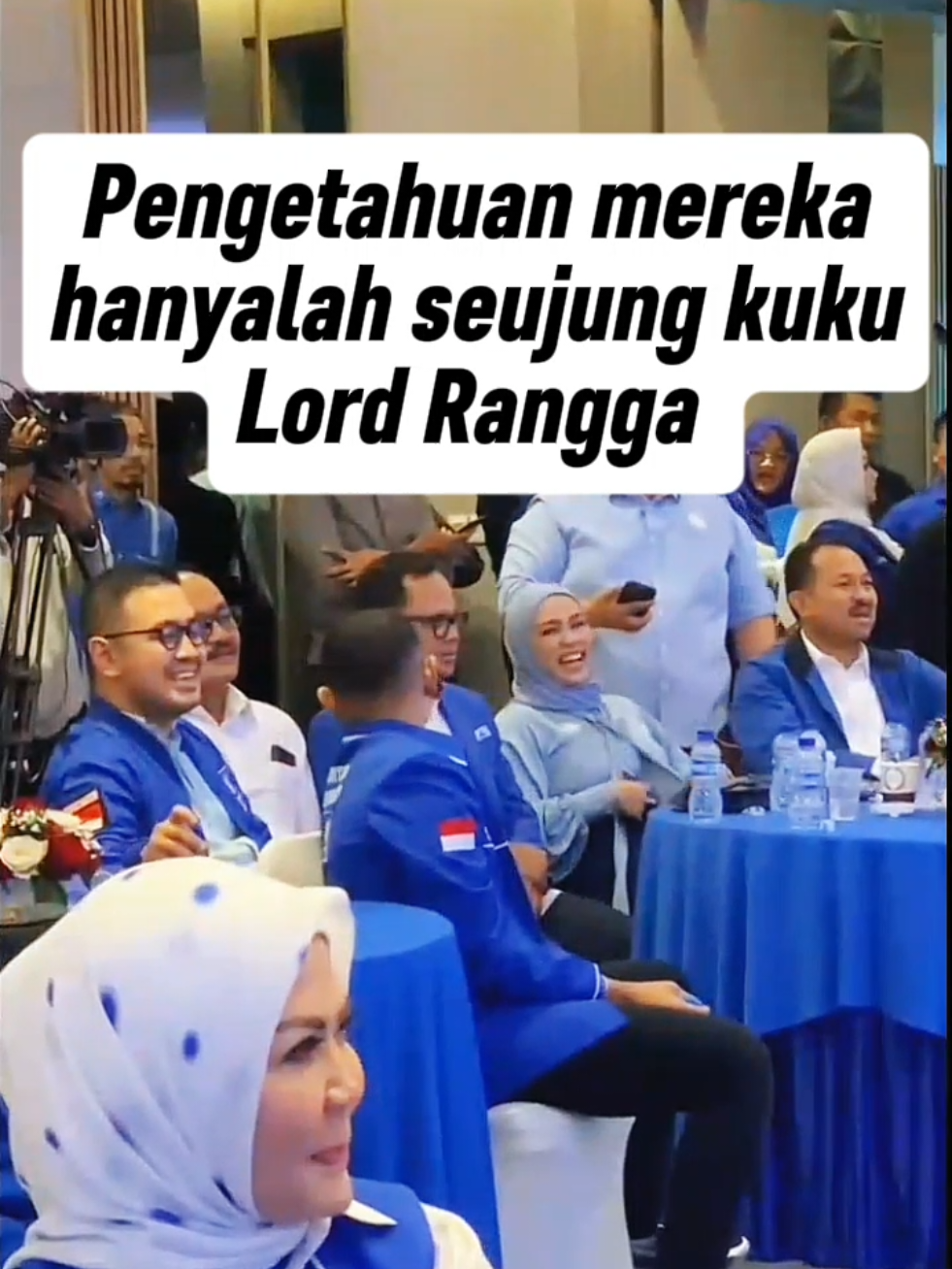 Lord Rangga saat menghadiri undangan Partai Amanat Nasional #dpr #partai #beritaviral  #fyp #hotnews #beritaterkini #untukanda 