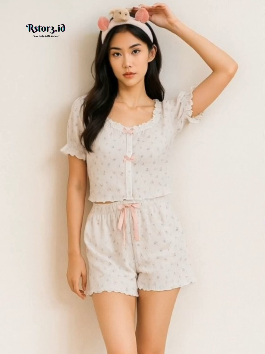 Piyama Wanita Setelan Baju Tidur Celana Pendek Motif Bunga Lucu Adem Nyaman Kekinian Setelan piyama wanita ini hadir dengan desain cantik motif bunga yang super lucu dan manis. Terbuat dari bahan lembut, adem, dan ringan, bikin tidur lebih nyenyak dan santai di rumah jadi makin nyaman. Model lengan pendek dengan celana pendek membuat gerakan lebih leluasa, cocok dipakai di musim panas. Bisa dipakai sebagai baju tidur, baju santai di rumah, atau outfit rumahan yang tetap girly dan stylish. Piyama ini juga cocok dijadikan kado untuk sahabat, pasangan, atau keluarga karena desainnya simple tapi tetap cantik. piyama wanita, piyama wanita lucu, piyama wanita kekinian, piyama cewek imut, setelan piyama wanita, setelan baju tidur cewek, baju tidur wanita adem, piyama celana pendek wanita, piyama wanita motif bunga, piyama wanita simple, baju tidur cewek kekinian, outfit tidur cewek, baju tidur imut wanita, piyama rumah cewek, piyama rumahan wanita, piyama santai wanita, piyama summer wanita, baju tidur cewek pendek, piyama wanita adem nyaman, setelan tidur cewek lucu, piyama wanita lengan pendek, piyama cantik wanita, baju tidur cewek simple, setelan rumahan wanita, piyama homewear cewek, piyama wanita kekinian lucu, setelan cewek santai di rumah #PiyamaCewekKekinian  #BajuTidurWanita  #PiyamaSantai  #OutfitRumahanCewek  #PiyamaCute 