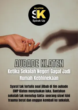 Trauma seorang siswi Hindu di Klaten karena gagal masuk tim aubade kembali mengguncang dunia pendidikan. Bantahan sekolah tidak menghapus fakta bahwa seorang anak kini terpuruk. Kasus ini jadi alarm: apakah sekolah negeri benar-benar ruang inklusif?? #klaten24jam 