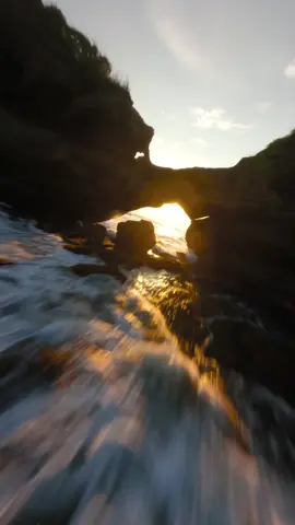 Golden hour + ocean vibes = pure happiness.” 🌅💛 #SunsetVibes #OceanWaves #GoldenHour #BeachMood #wavelife 
