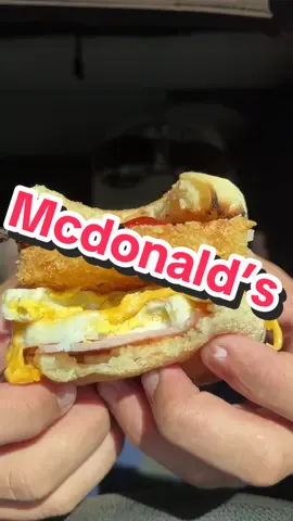 McDonald’s Breakfast  #mukbang #fyp #eatwithme #mcdonalds #asmr 