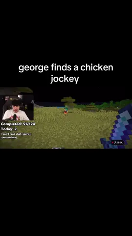 these streams are peak#georgenotfound #chickenjockey #Minecraft #fyp #boost 