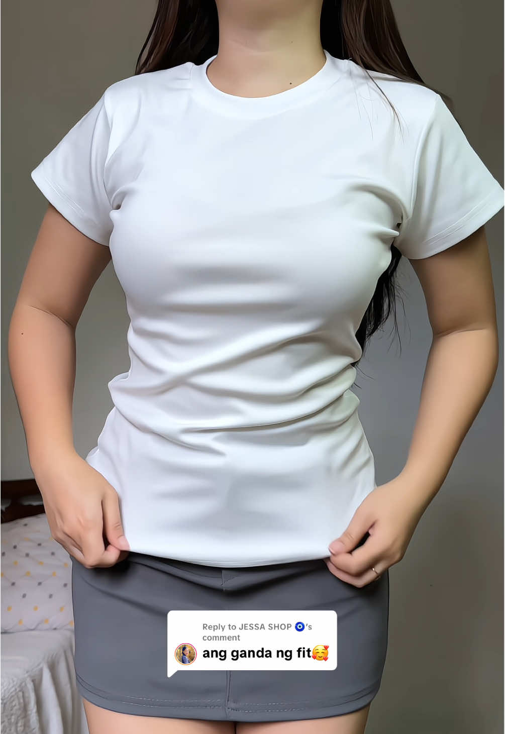 Replying to @JESSA SHOP 🧿  basic top #topsrecommendation #topsforwomen #basictop #tshirtforwomen 