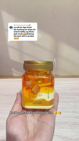 Membalas @pinongg🌈✨ bener-bener sebagus itu buat mencerahkan kulit 🥰  #collagen #bodylotion #lotionwhitening #kulitcerah #kulitputih 