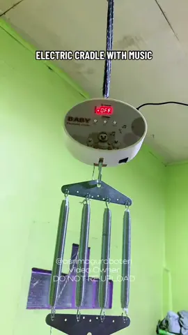 Natatapos ko na lahat ng gawain ko salamat dito sa electric cradle na to! 🥰🥹 #electriccradle #duyan #automatic 