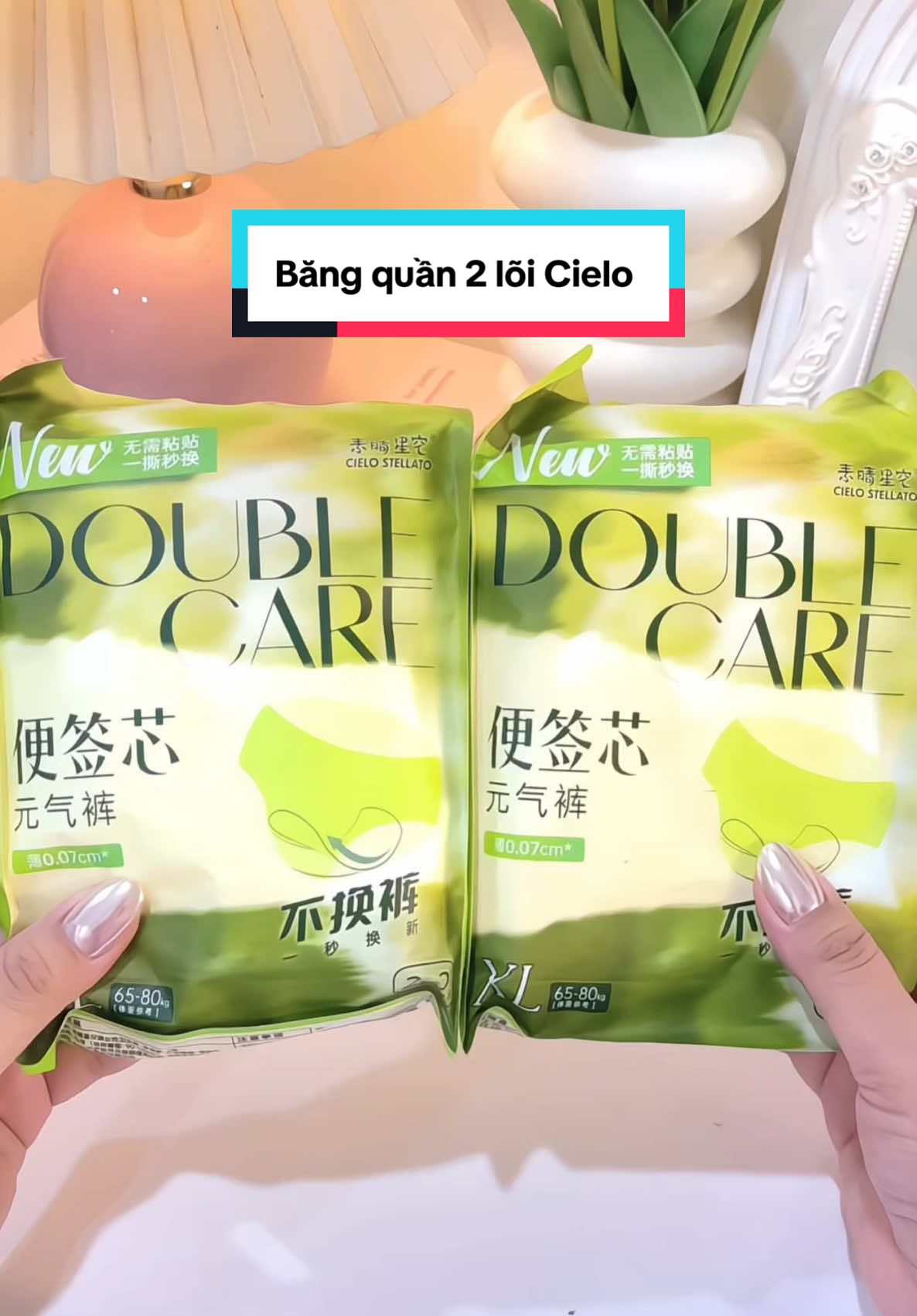 Thiết kế 2 lõi thấm vừa tiện lợi vừa tiết kiệm nè các bác uii #cielostellato  #bangquancielostellatodoublecare #bbaelabvn #bangquan #bangvesinh 