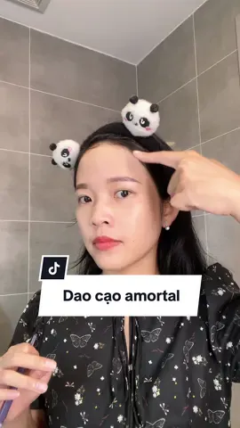 Dao cạo chân mày amortal #makeup #tialongmay 