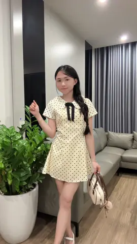 Váy chấm bi #lila #22etm #weebuild 