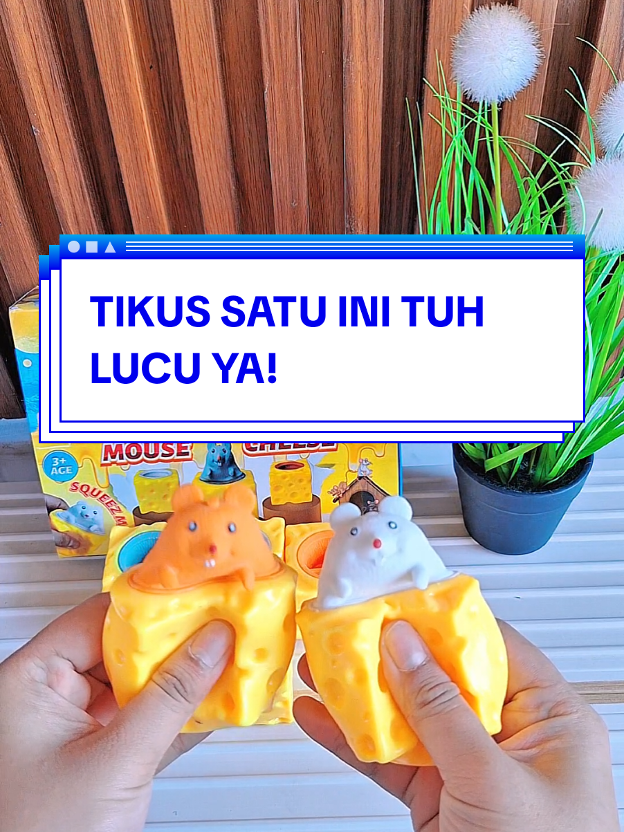 Kalau biasanya tikus itu nyebelin, nah yang satu ini gemesin!! #squishy #squishytoy #tikuskeju #squishytikus #fyp 