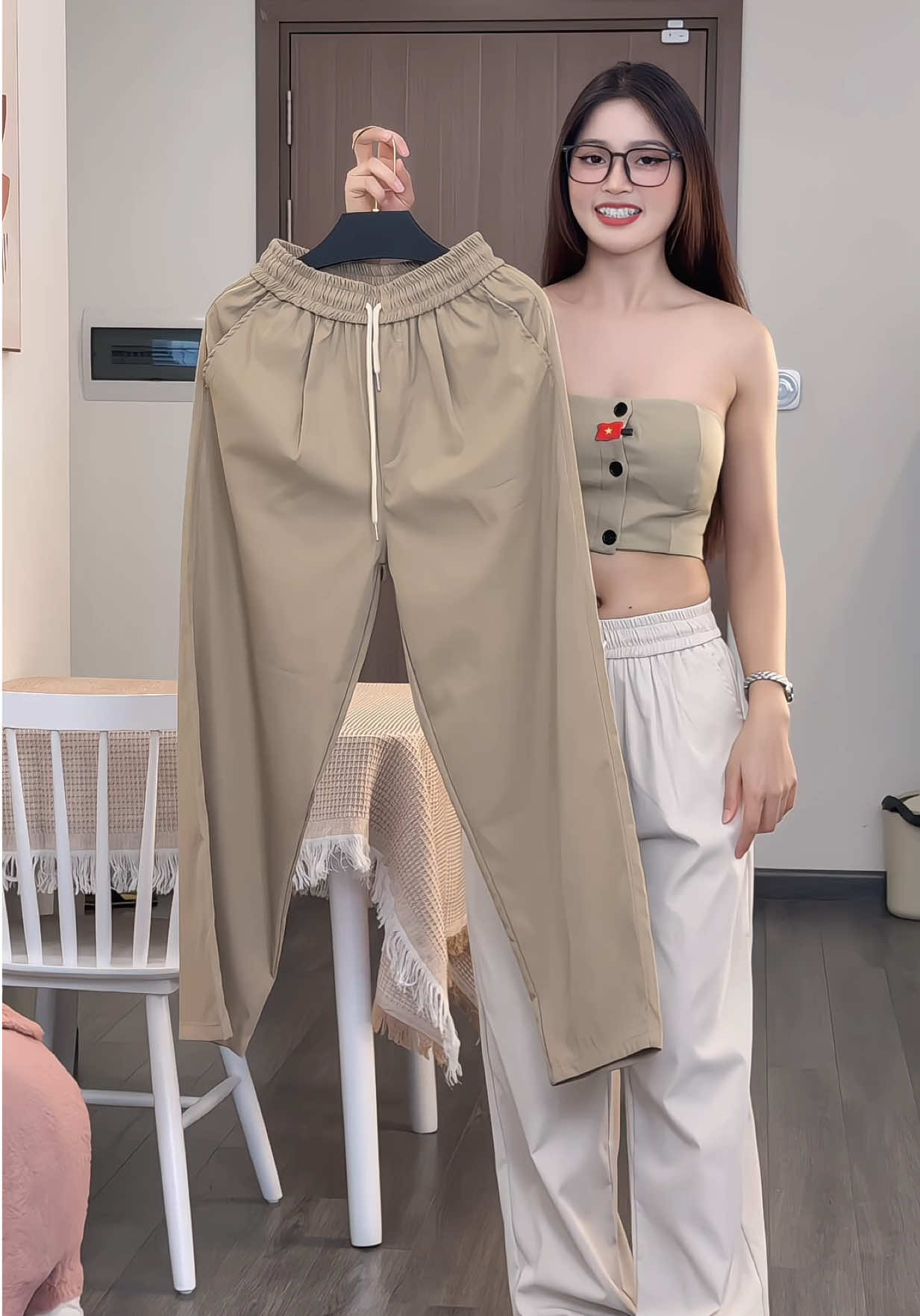 Quần ống suông chất kaki #quanongsuong 