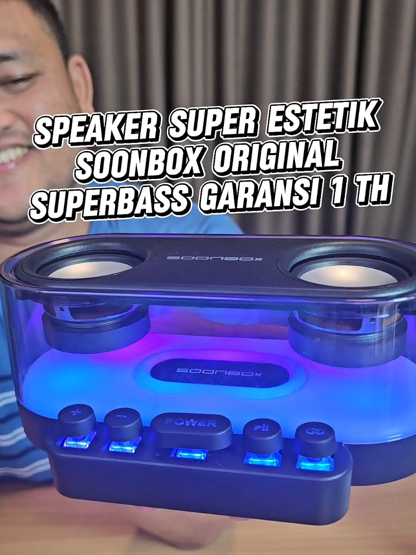 Membalas @yoga110799 boleh kak nih aku kabulin requestannya, rekomendasi speaker dari SOONBOX S302 yg punya desain super estetik dan suara superbass jernih serta besar. yang mau speakernya bisa langsung checkout di keranjang kuning aku ya😊 #promomakangajian #speaker #speakerviral #soonbox #superbass 