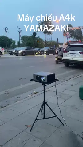 Máy chiếu Yamazaki hình ảnh sắc nét bảo hành dài hạn dễ dàng sử dụng #maychieumini #giadungtienich #xuhuongtiktok 