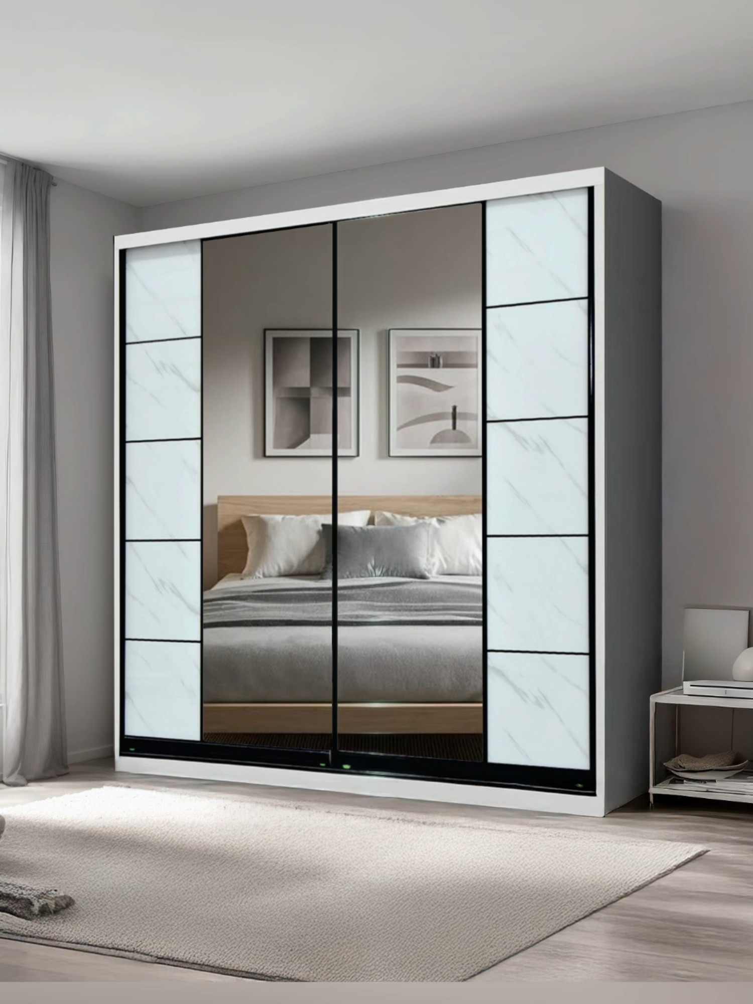 👕 Cermin 2x, Gaya 2x – Wardrobe Ini Padu Gila! . Nak wardrobe yang praktikal + stylish? Inilah dia 👉 ✅ Double Mirror 8x8 Wardrobe, siap dengan cermin berganda ✅ Ada hanging area luas untuk baju kerja & casual ✅ Compartments bijak untuk simpan semua barang tanpa serabut ✅ Design moden, confirm buat bilik nampak premium . 🚨 Cepat, stok terhad – siapa cepat dia dapat! 🛒 Klik sekarang & jadi next level dalam styling bilik tidur anda! #DoubleMirrorWardrobe #WardrobeBilikTidur #AlmariPakaianModen #8x8Wardrobe #WardrobeCantik #BedroomWardrobe #WardrobeTrendMY #WardrobeOrganized #StorageSolution #HomeDecorMY #BilikTidurModen #FurnitureMalaysia #WardrobeElegan #InteriorDesignMY #WardrobeBesar #WardrobeGoals #BedroomInspo #WardrobeStyle #HomeStyleMY #AlmariModen