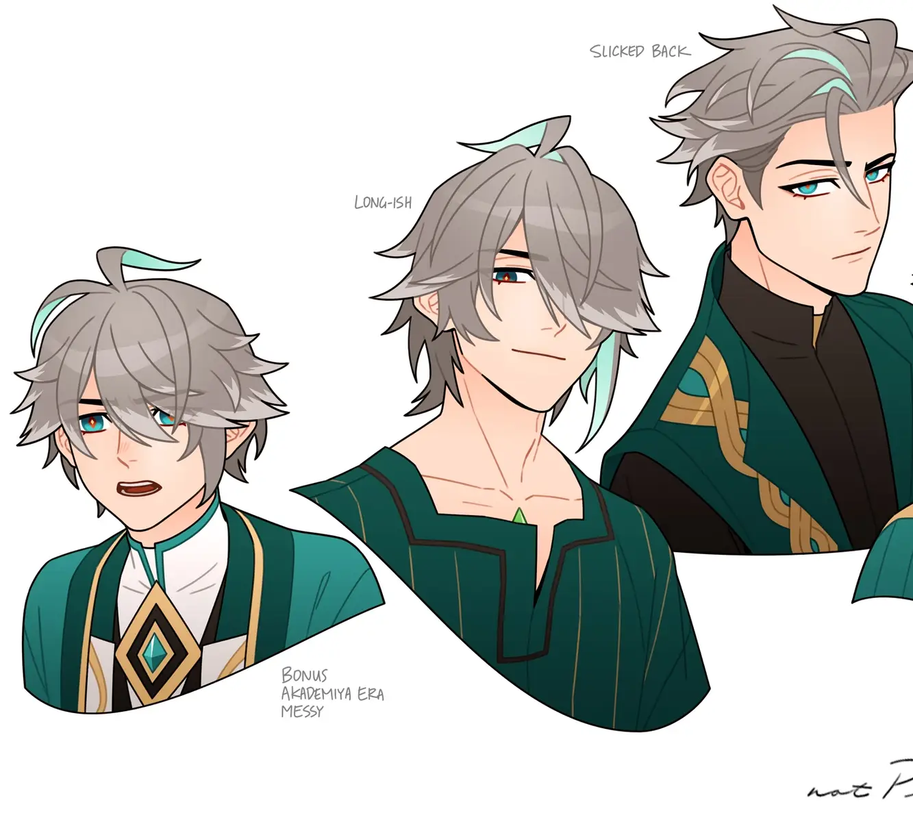 Kaveh😳. Artist:@notpeichi #kaveh #alhaitham #GenshinImpact #akami233 #xhhhhhhhhhhhhhhhhhhhhhhh 