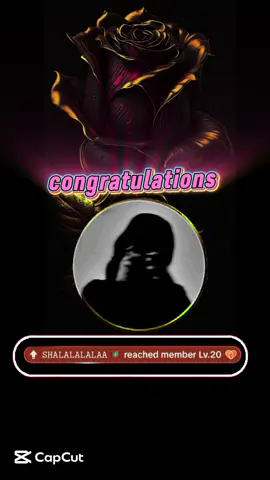 Congratulations @𝚂𝙷𝙰𝙻𝙰𝙻𝙰𝙻𝙰𝙻𝙰𝙰 🇲🇻  reach member level 20 😍🥳 #viraltiktok #onthisday #foryou #keepsmiling☺️ 