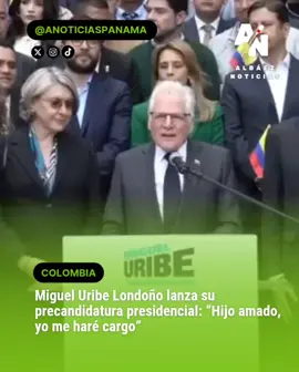 Miguel Uribe Londoño oficializó su precandidatura a la presidencia de la República por el partido Centro Democrático. El anuncio, se da a pocas semanas del asesinato de su hijo, el senador Miguel Uribe Turbay, en un atentado ocurrido en Bogotá el pasado 7 de junio. La campaña, que llevará por nombre ‘Miguel Uribe, todo por Colombia’, representa una promesa familiar de continuar el legado del fallecido senador. En su intervención, Uribe Londoño fue enfático al afirmar: “Estoy en la obligación por mi país, por mi hijo y por todos los colombianos, de transformar su martirio en esperanza”. Miguel Uribe Londoño, agregó: “Tengo 72 años, la misma edad que tenía Winston Churchill cuando comandó el destino y la salvación de Europa contra la maldad más cruel que haya conocido la humanidad”. El acto fue especialmente emotivo cuando, dirigiéndose a su hijo asesinado: “Hijo amado, yo me haré cargo”. Fuente: Focus Noticias #ANoticiasPanama #Colombia #MiguelUribe #migueluribelondoño #Bogota 