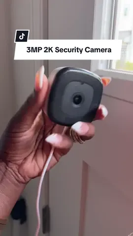 This 3MP 2K home security camera gives you crystal-clear video, smart motion detection, and full-color night vision so you always know what’s happening outside your home. Linked in the orange shopping cart. #homecamera #homesecurity