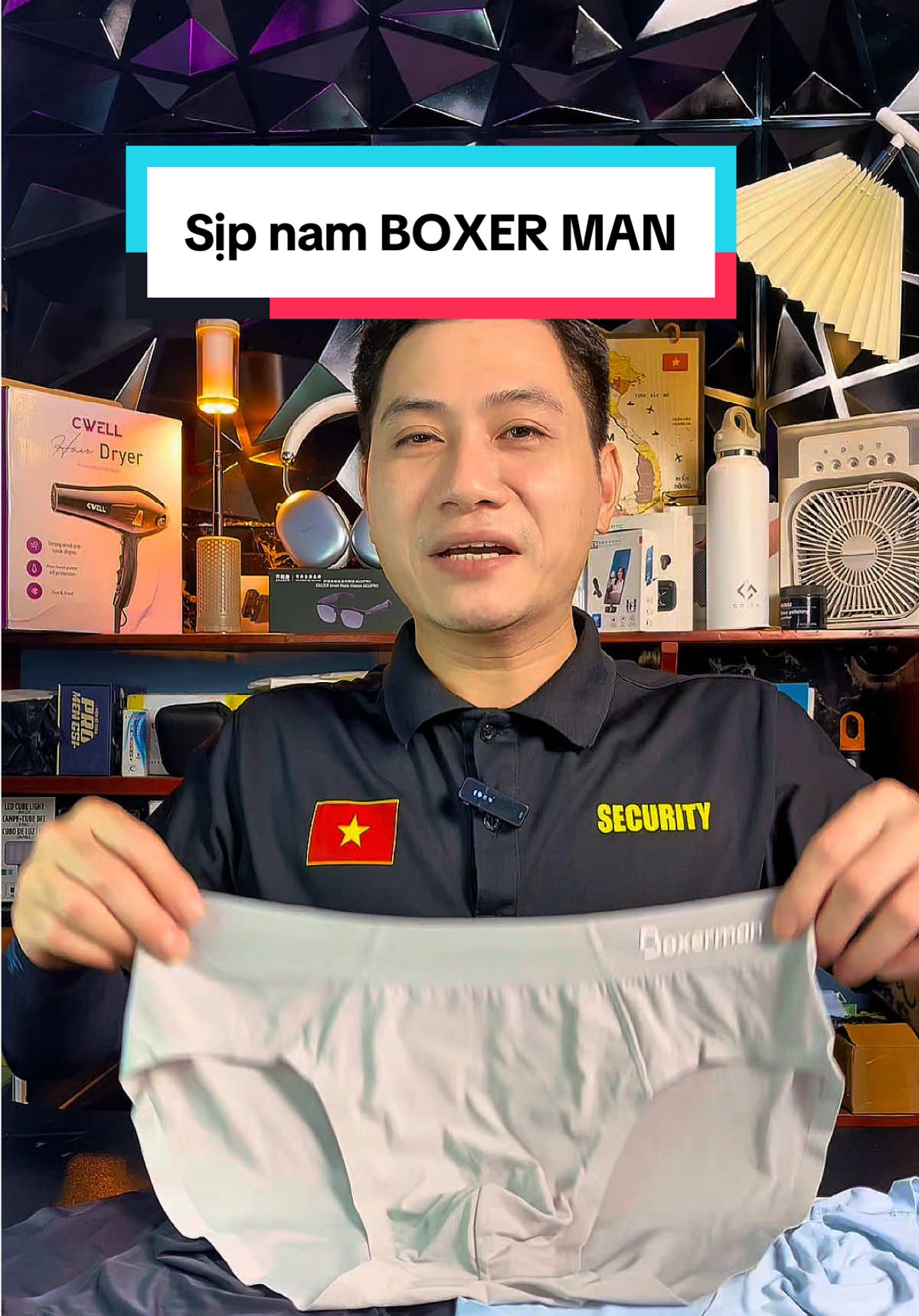 Sịp BOXER MAN có thật sự tốt??? #bảoanrevieww #review #boxerman #sipnam #quansip 