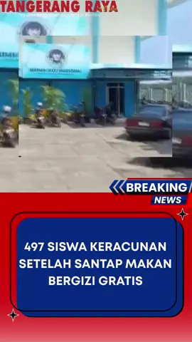 1497 Siswa Sakit Usai Santap MBG Kasus massal yang menimpa 497 pelajar di Wates, Kulon Progo akhir Juli 2025 akhirnya terungkap. Dinas Kesehatan Kulon Progo memastikan menu program Makan Bergizi  (MBG) terkontaminasi bakteri  Hasil uji laboratorium menemukan bakteri E.coli, Staphylococcus aureus,dan Bacillus cereus pada sampel makanan, muntahan, hingga feses siswa. Akibatnya, ratusan siswa mengalami gejala sakit perut, muntah, dan diare. Meski begitu, Dinas Kesehatan belum memastikan faktor utama penyebab kontaminasi. Proses mulai dari pemilihan bahan, pencucian, hingga penyimpanan makanan disebut bisa menjadi pemicu#beritaterkin #news #fyppppppppppppppppppppppp 