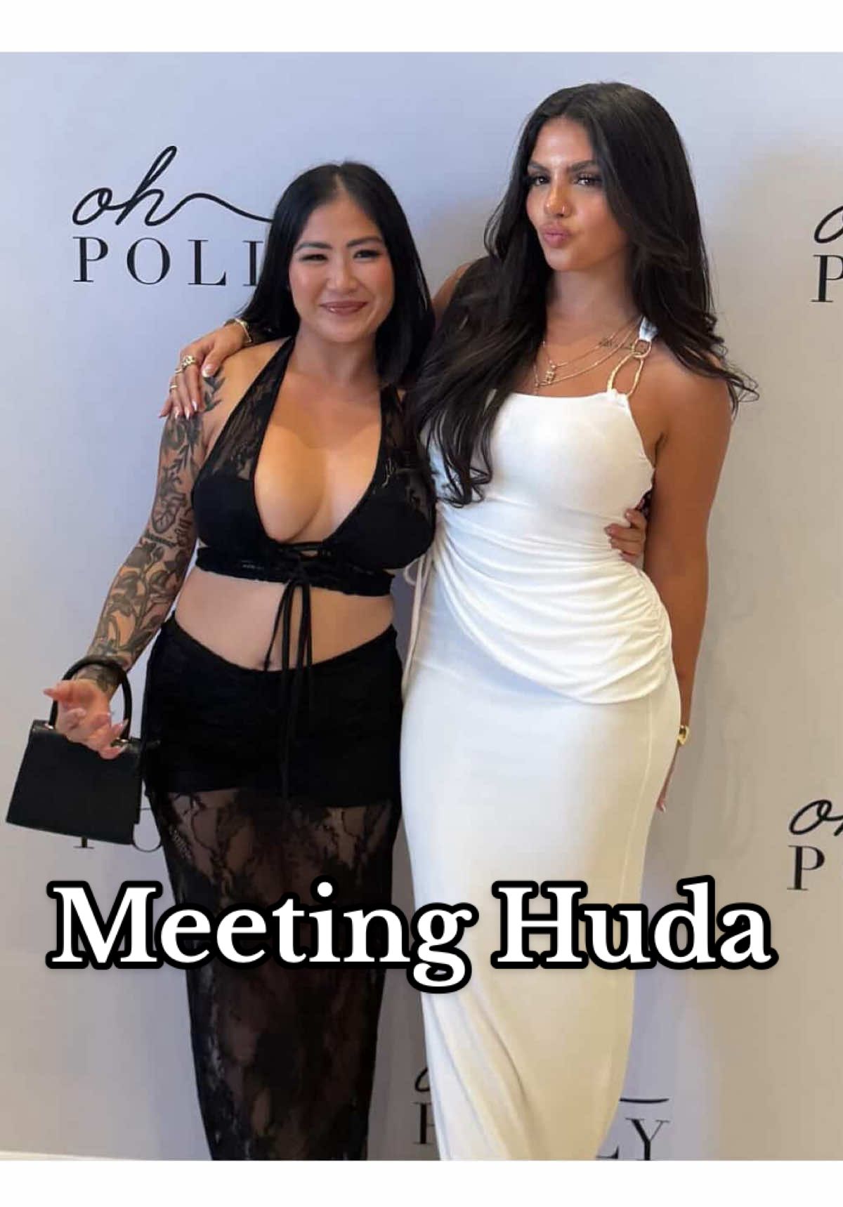 Huda x Oh Polly Meet & Greet 👑💕 Dear @hudabubbaaa , Thank you for being an absolute gem! You are so jaw droppingly beautiful! You were the most sweetest and kindest human being! You are so genuine and unapologetically yourself. You made me feel so loved and welcome. I was so nervous and you made it all go away by your lovely presence. I love you girl ! Can’t wait to see what the future has for you ! 🫶🏼😘💋 #hudaxohpolly #huda #LoveIsland #loveislandusa #hudamustafa 