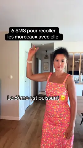6 SMS pour recoller les morceaux avec elle … 