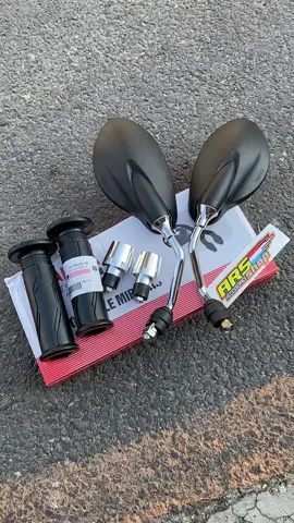 Paketan spion dan sarung gas jalu